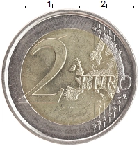 монета - испания 2 евро - подробная информация фото 1