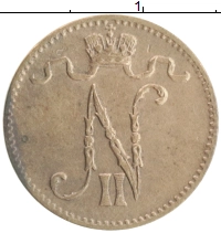 монета - 1894 – 1917 николай ii 1 пенни - подробная информация фото 1