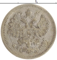 монета - 1881 – 1894 александр iii 5 копеек - подробная информация фото 1