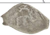 монета - 1689 – 1725 петр i 1 копейка - подробная информация фото 1