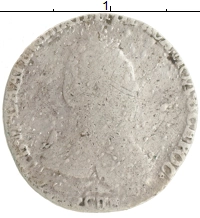 монета - 1762 – 1796 екатерина ii 1 гривенник - подробная информация фото 1