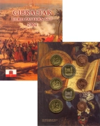 набор монет - гибралтар гибралтар 2004 - подробная информация фото 1