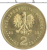 монета - польша 2 злотых - подробная информация фото 1