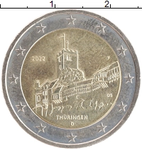 монета - германия 2 евро - подробная информация фото 1