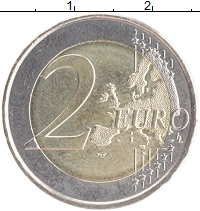 монета - испания 2 евро - подробная информация фото 1