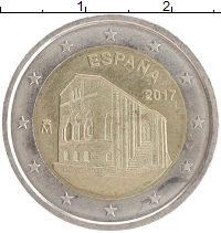 монета - испания 2 евро - подробная информация фото 1