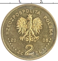 монета - польша 2 злотых - подробная информация фото 1