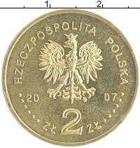 монета - польша 2 злотых - подробная информация фото 1