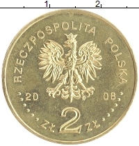монета - польша 2 злотых - подробная информация фото 1