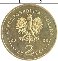 монета - польша 2 злотых - подробная информация фото 1