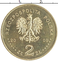монета - польша 2 злотых - подробная информация фото 1