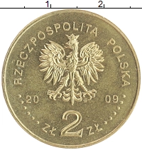 монета - польша 2 злотых - подробная информация фото 1
