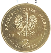 монета - польша 2 злотых - подробная информация фото 1