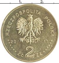 монета - польша 2 злотых - подробная информация фото 1
