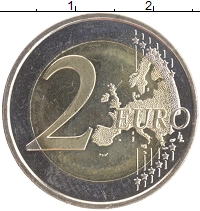монета - испания 2 евро - подробная информация фото 1