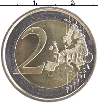 монета - испания 2 евро - подробная информация фото 1