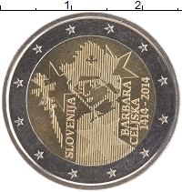 монета - словения 2 евро - подробная информация фото 1
