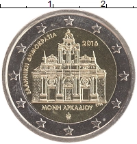 монета - греция 2 евро - подробная информация фото 1