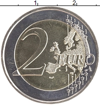монета - мальта 2 евро - подробная информация фото 1
