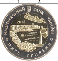 монета - украина 5 гривен - подробная информация фото 1