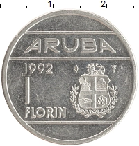 монета - аруба 1 флорин - подробная информация фото 1