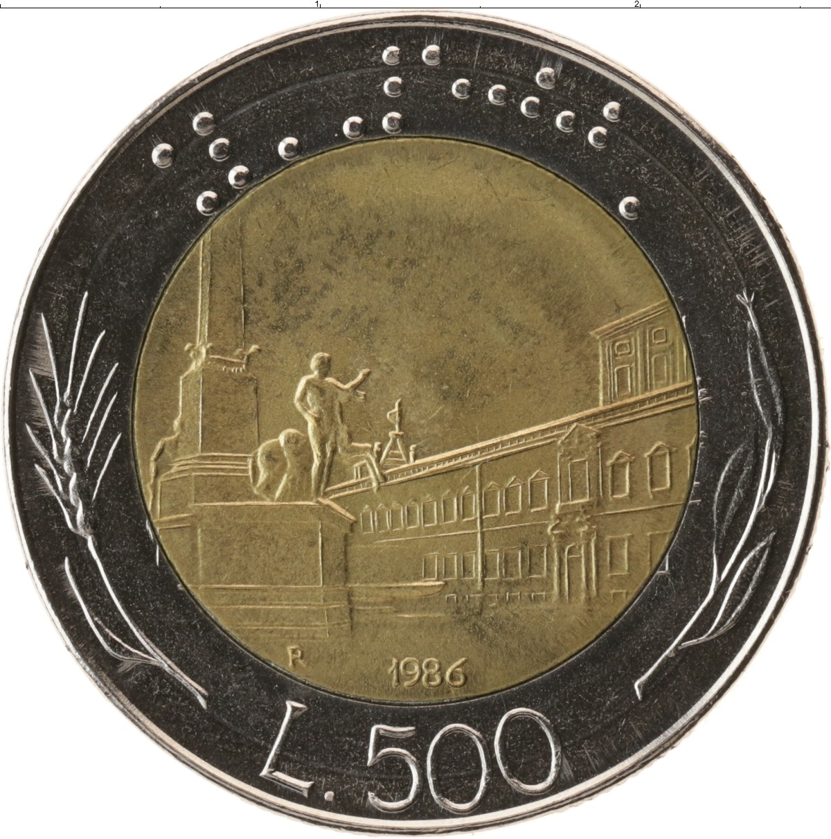 500 лир сколько рублей. Итальянская монета 500 лир Биметалл. Италия 500 лир 1986. Монета Италия 500 лир. L500 монета итальянская.