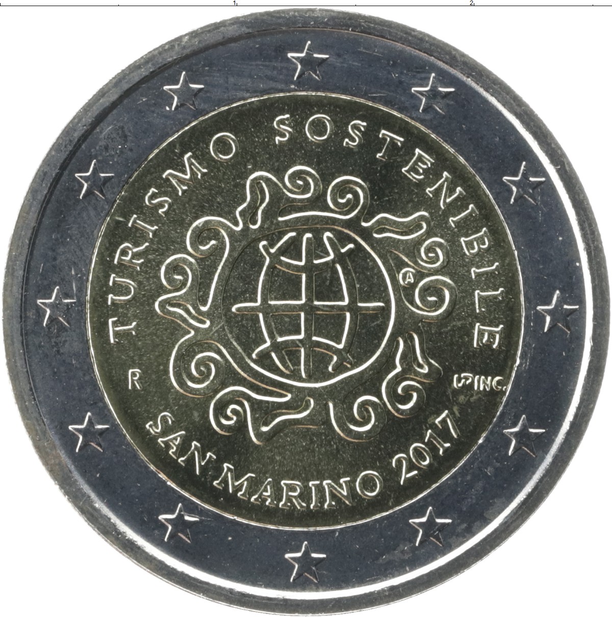 Евро сан марино. Монеты 2 евро Сан Марино 2017. Монета 2 евро Giotto Сан Марино 2017. 2 Евро Сан Марино 2019.
