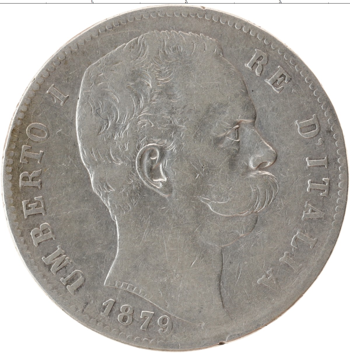 1879 лир. 1912 Год Италия. Писо. Хосе Рисаль в монетах.
