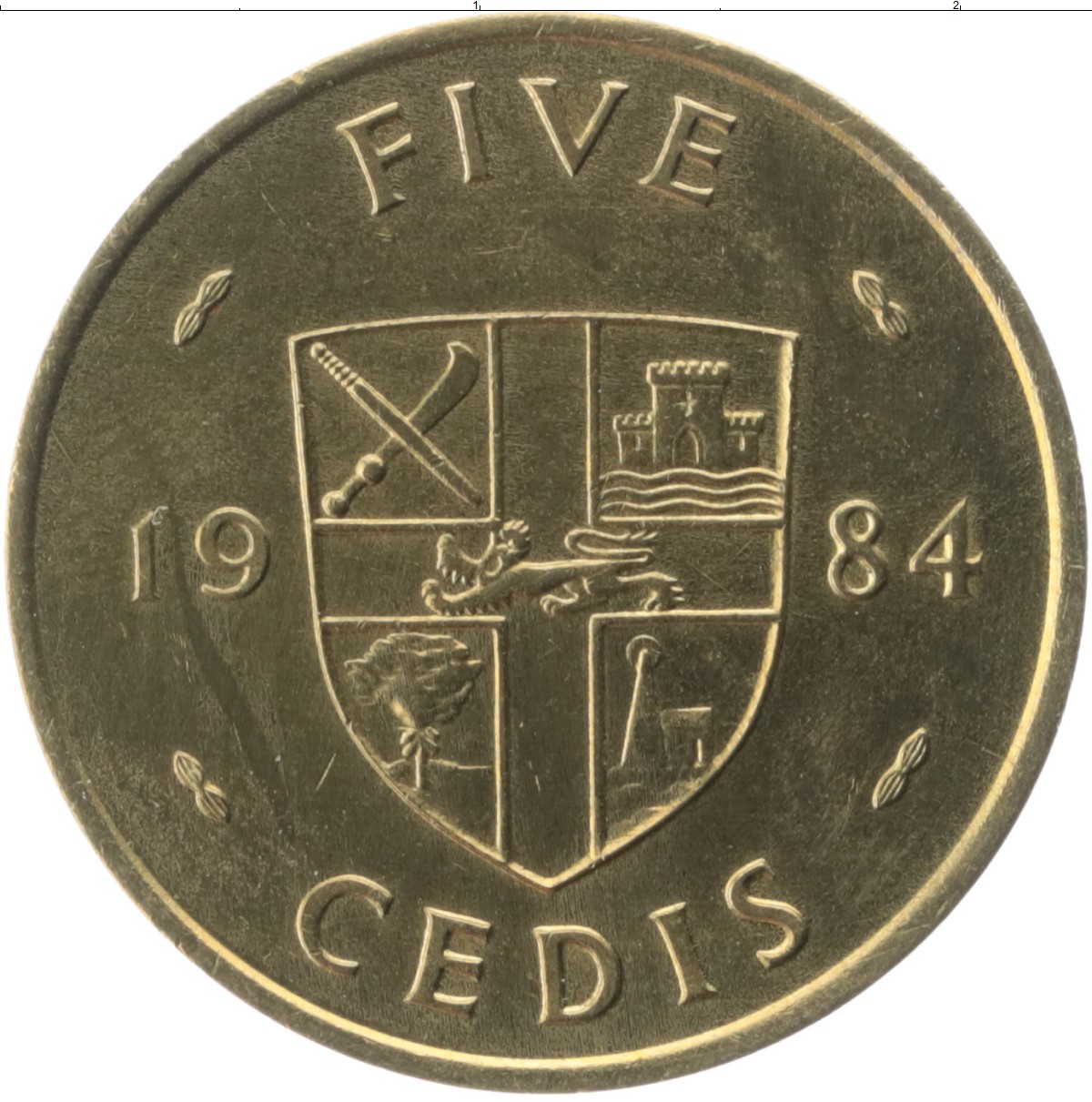 Г ан 5. Монета 1 седи 1984 гана. Монеты Ганы. Гана монета 5 2007. Ракушки монеты.