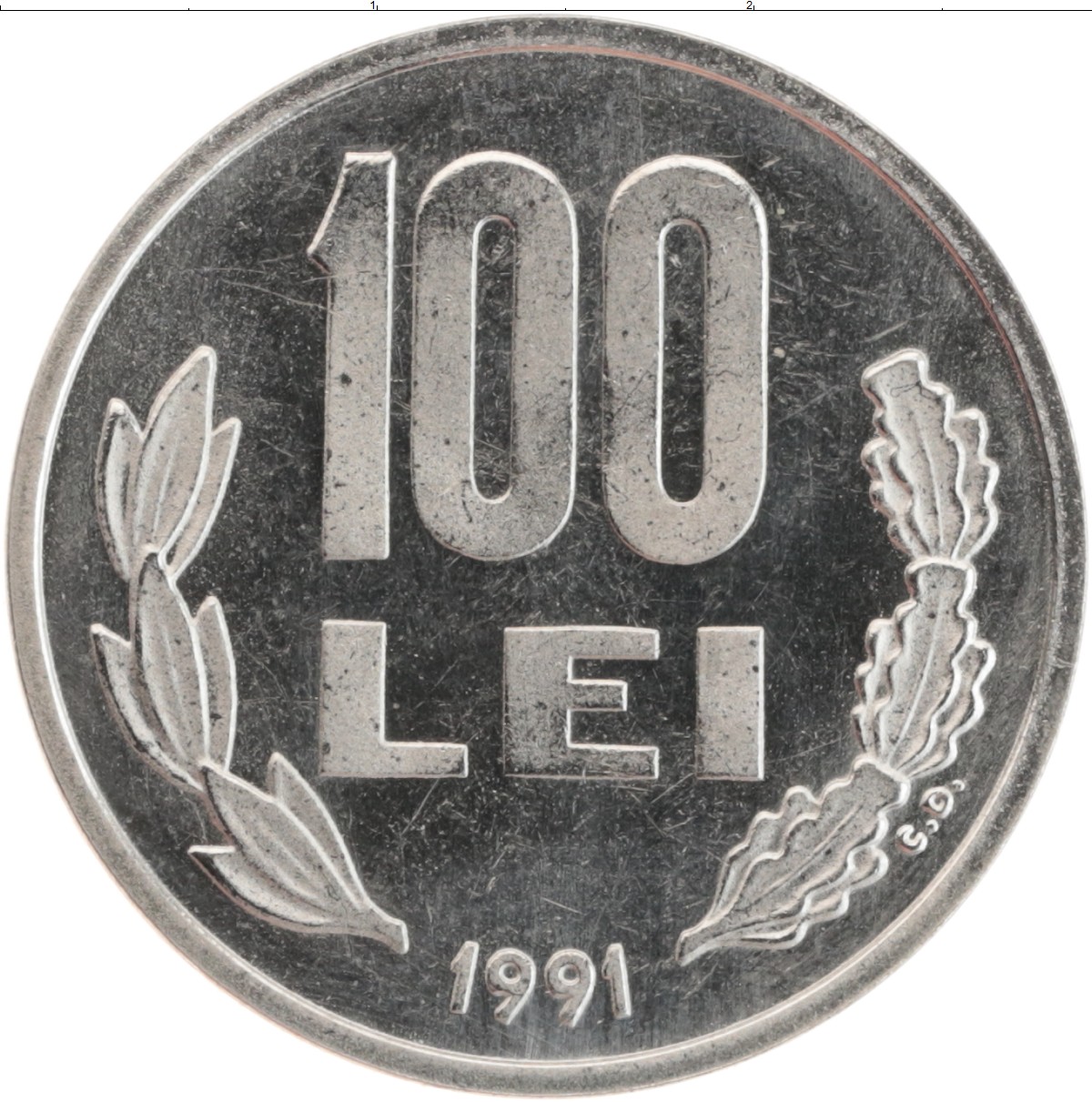 65 лей в рублях. Монета 100 Lei. 100 Румынских лей монета. Румынский лей знак. Румыния 1991.