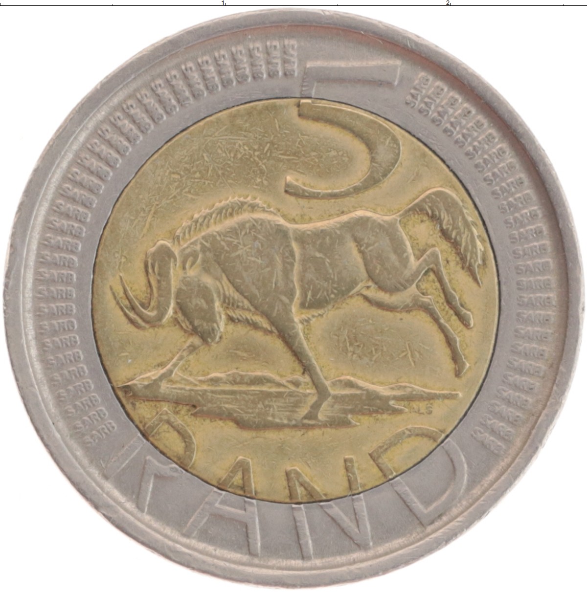 Ранды юар курс. ЮАР 5 рандов 2004. Монеты ЮАР 5 рандов. Монеты Африки. Арабская монета антилопа Биметалл.