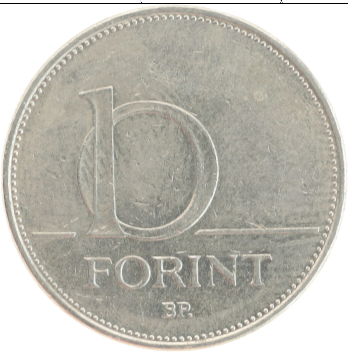 Монета 10 форинтов Венгрии 2006 года Медно-никель