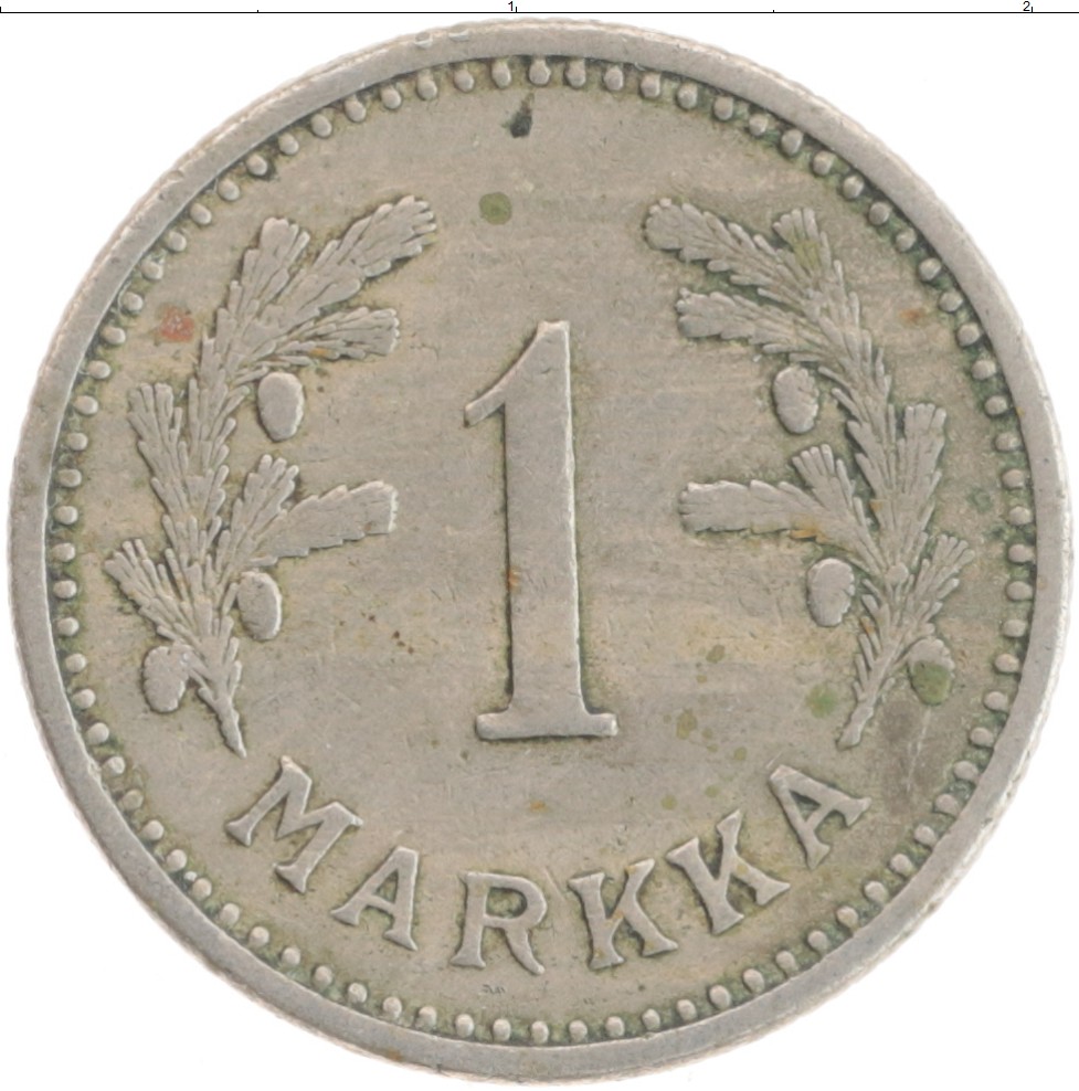 Монета марка Финляндии 1928 года Медно-никель