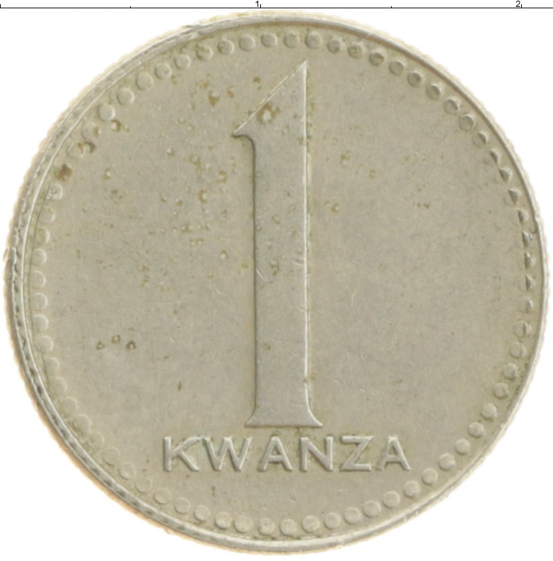 Монета кванза Анголы 1975 года Медно-никель