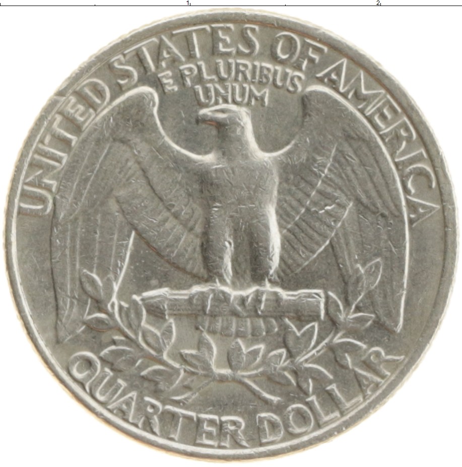 Монета 1/4 доллара Америки 1985 года Медно-никель Р Вашингтон