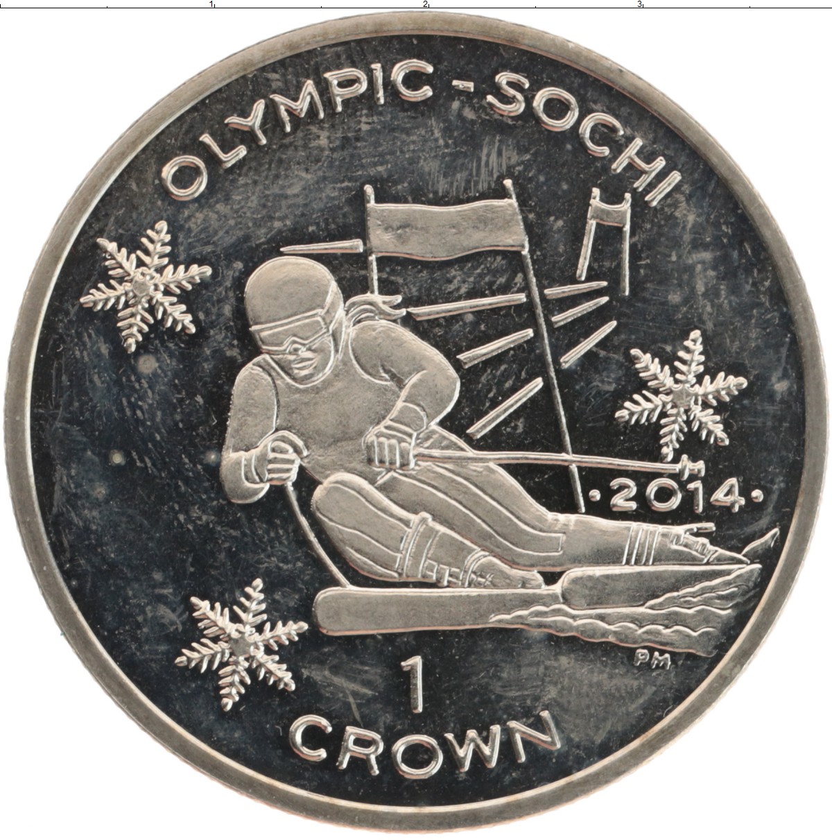 Монета крона Острова Мэн 2013 года Медно-никель Елизавета II