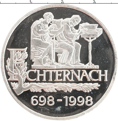

Монеты Клуб Нумизмат, Монета Люксембург 20 евро 1998 UNUSUAL Серебро Proof-