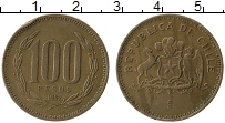 монета - чили 100 песо - подробная информация фото 1