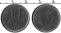 монета - бразилия 10 сентаво - подробная информация фото 1