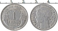 монета - франция 1 франк - подробная информация фото 1