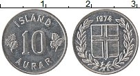 монета - исландия 10 аурар - подробная информация фото 1