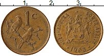 монета - юар 1 цент - подробная информация фото 1