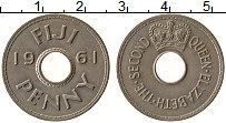монета - фиджи 1 пенни - подробная информация фото 1