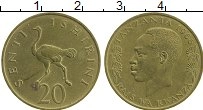 монета - танзания 20 сенти - подробная информация фото 1