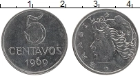 монета - бразилия 5 сентаво - подробная информация фото 1