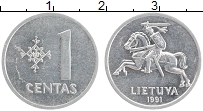 монета - литва 1 цент - подробная информация фото 1