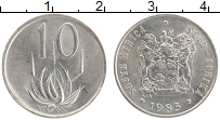 монета - юар 10 центов - подробная информация фото 1