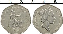 монета - великобритания 50 пенсов - подробная информация фото 1