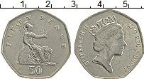 монета - великобритания 50 пенсов - подробная информация фото 1