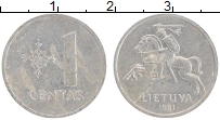 монета - литва 1 цент - подробная информация фото 1